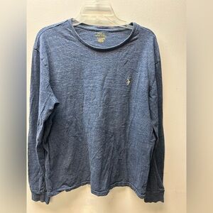 Polo by Ralph Lauren Heathered Blue Top